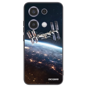 Picasee crna silikonska maskica za Xiaomi Redmi Note 14S - Station