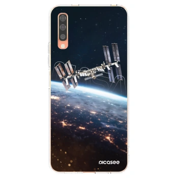 Picasee silikonska prozirna maskica za Samsung Galaxy A70 A705F - Station