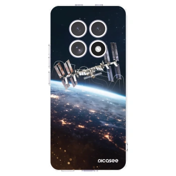 Picasee silikonska prozirna maskica za Xiaomi Redmi Note 15 - Station