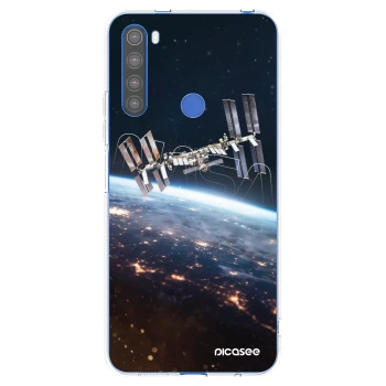 Picasee silikonska prozirna maskica za Xiaomi Redmi Note 8T - Station