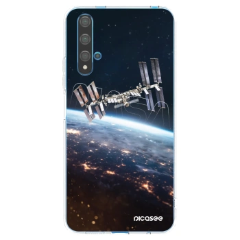Picasee silikonska prozirna maskica za Huawei Nova 5T - Station