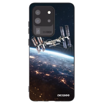 Picasee crna silikonska maskica za Samsung Galaxy S20 Ultra 5G G988F - Station