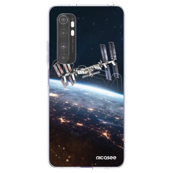 Picasee silikonska prozirna maskica za Xiaomi Mi Note 10 Lite - Station