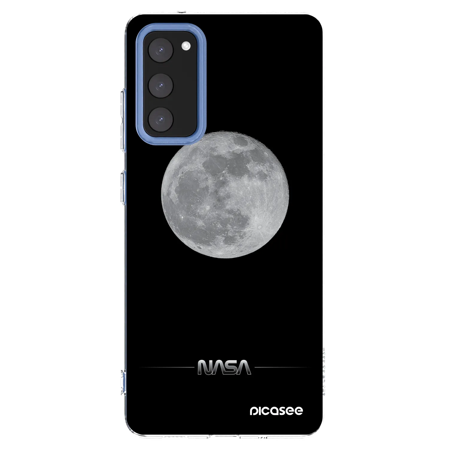 Picasee silikonska prozirna maskica za Samsung Galaxy S20 FE - Moon Minimal