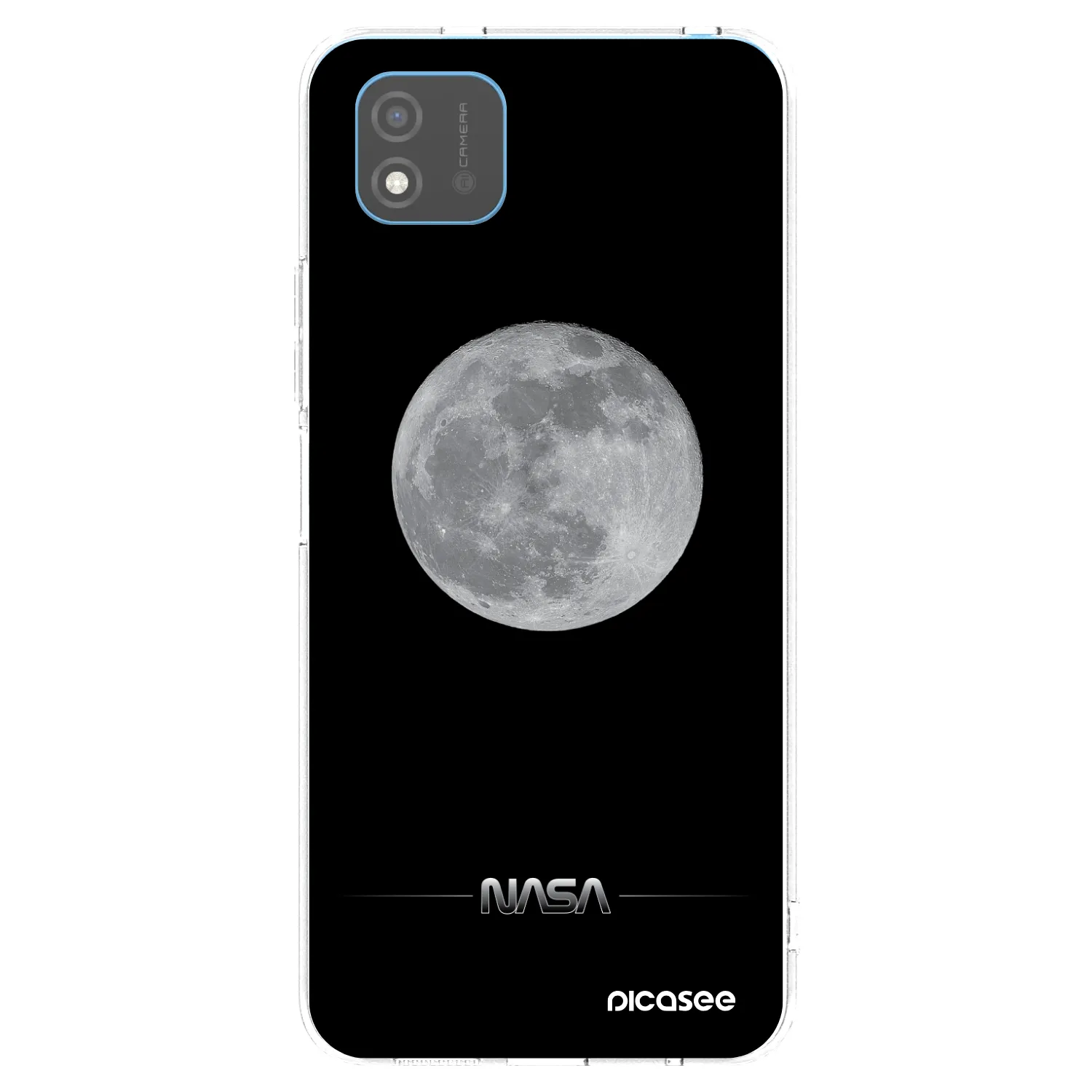 Picasee silikonska prozirna maskica za Realme C11 (2021) - Moon Minimal