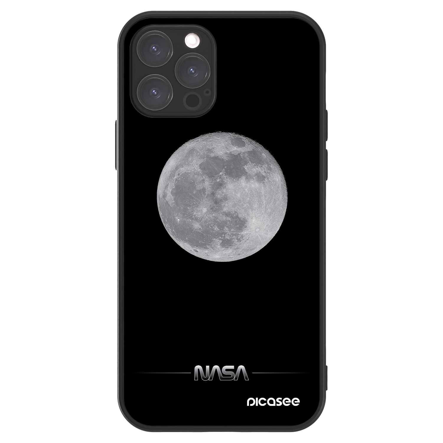 Picasee ULTIMATE CASE MagSafe za Apple iPhone 12 Pro - Moon Minimal