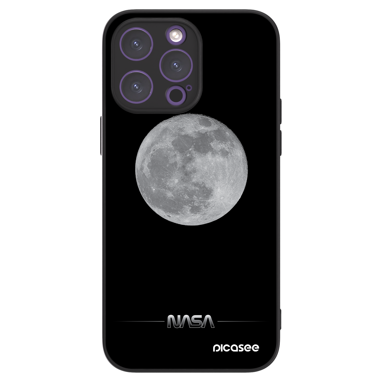 Picasee ULTIMATE CASE MagSafe za Apple iPhone 14 Pro Max - Moon Minimal