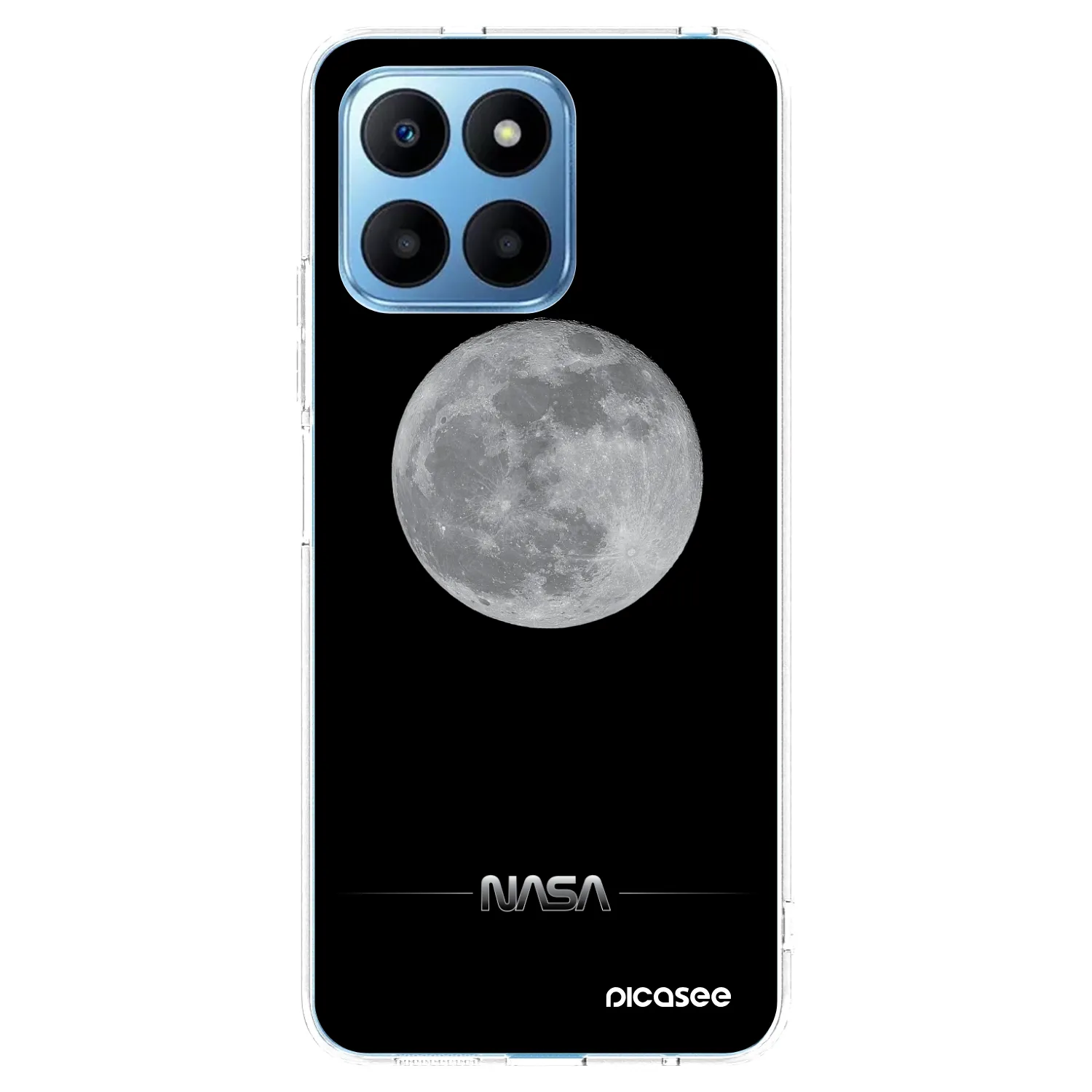 Picasee silikonska prozirna maskica za Honor 70 Lite - Moon Minimal