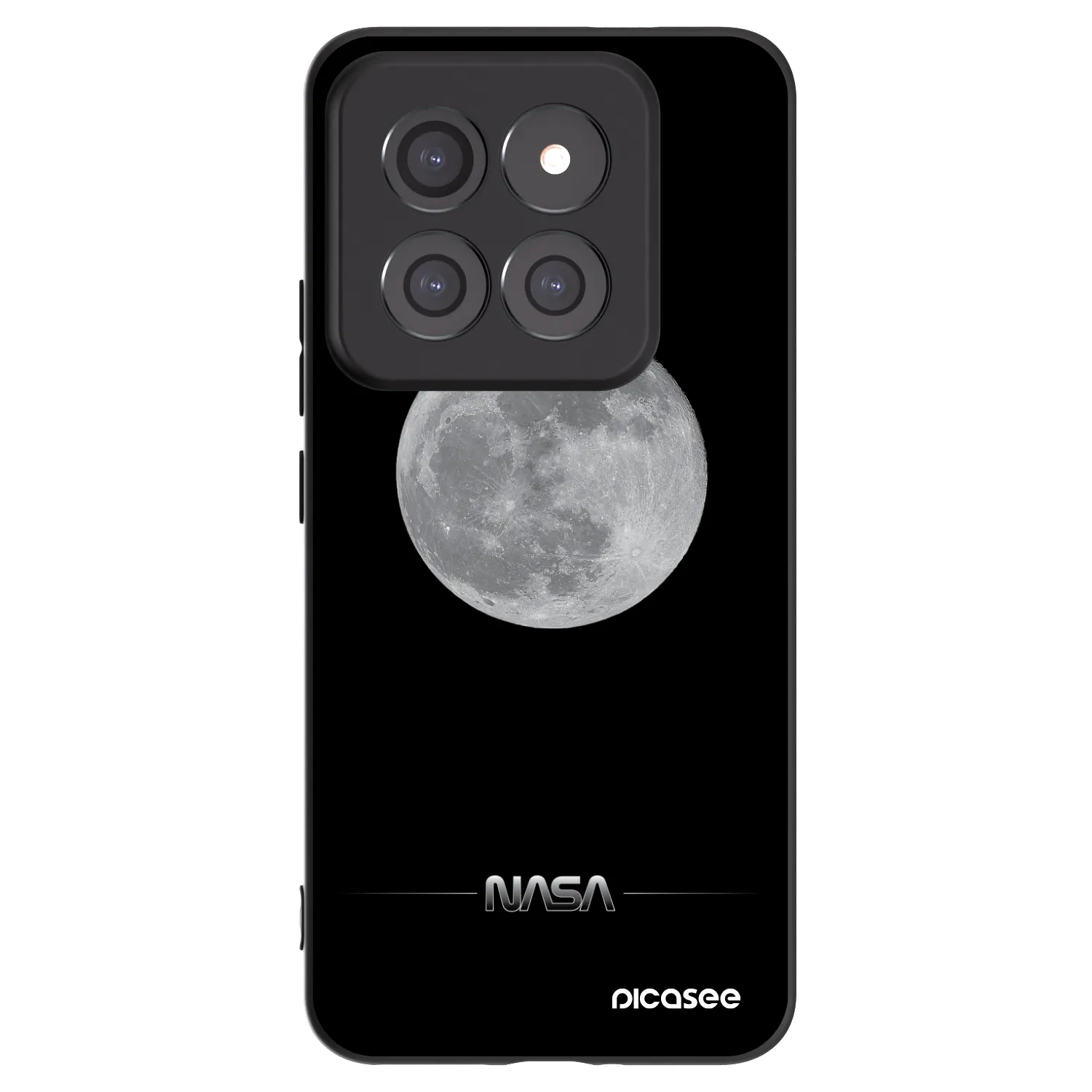 Picasee crna silikonska maskica za Xiaomi 14 Pro - Moon Minimal