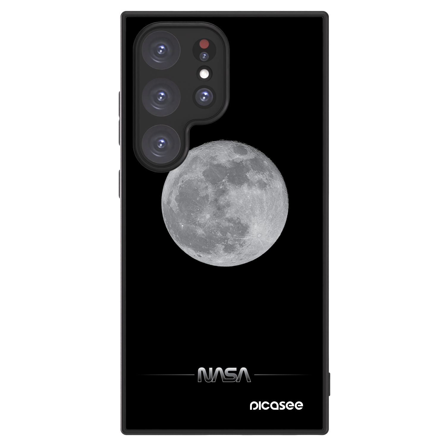 Picasee ULTIMATE CASE PowerShare za Samsung Galaxy S24 Ultra S928B 5G - Moon Minimal