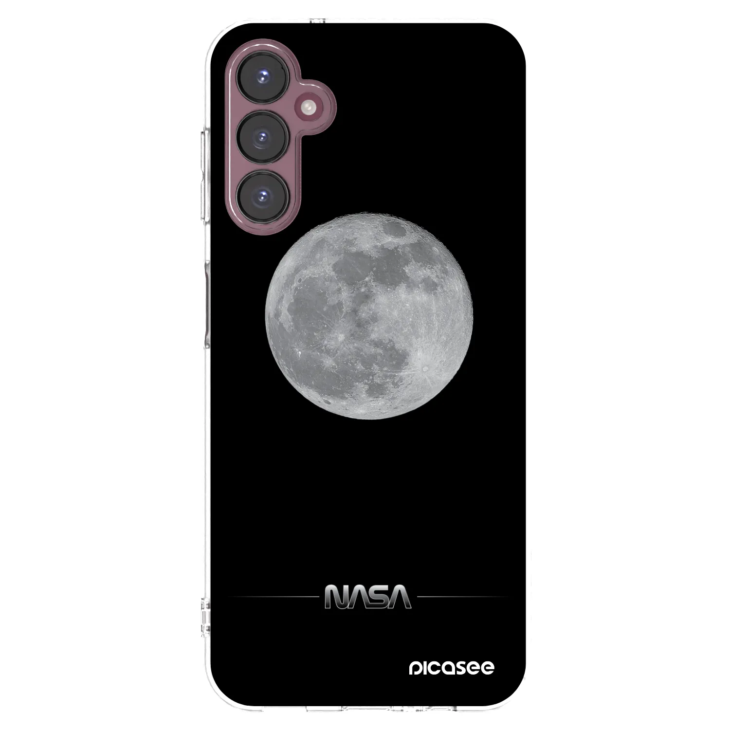 Picasee silikonska prozirna maskica za Samsung Galaxy A05s A057G - Moon Minimal