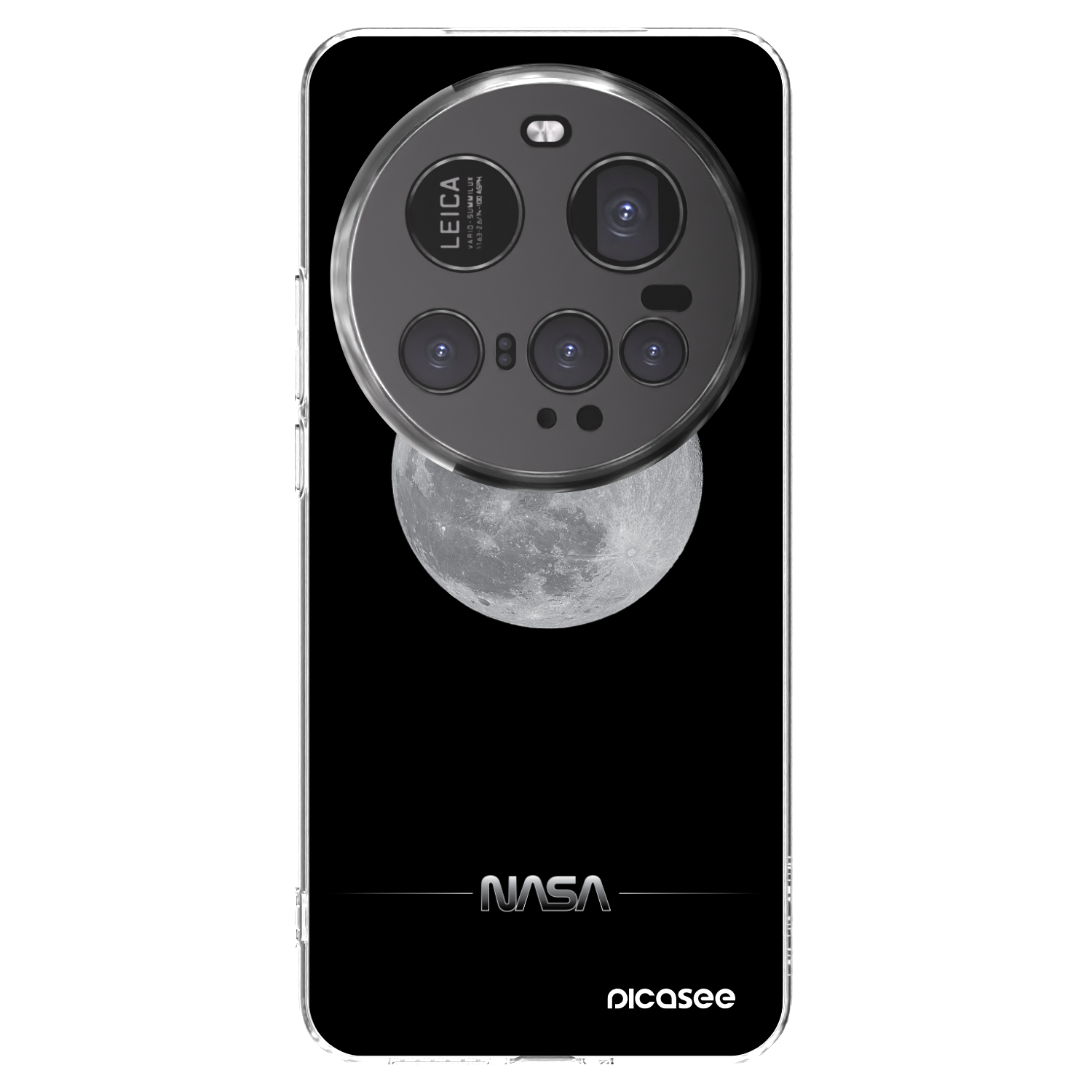 Picasee silikonska prozirna maskica za Xiaomi 15 Ultra - Moon Minimal