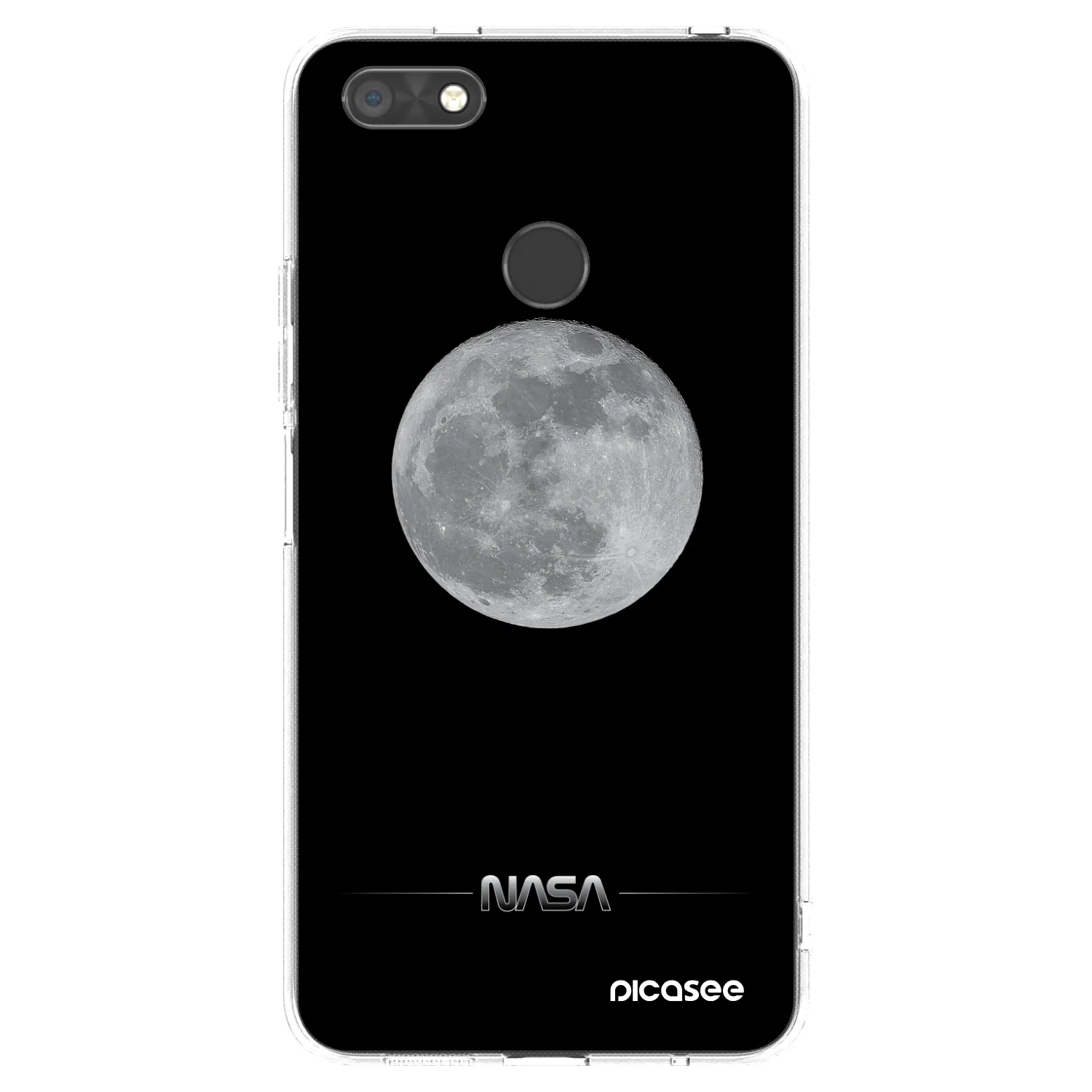 Picasee silikonska prozirna maskica za Huawei P9 Lite Mini - Moon Minimal