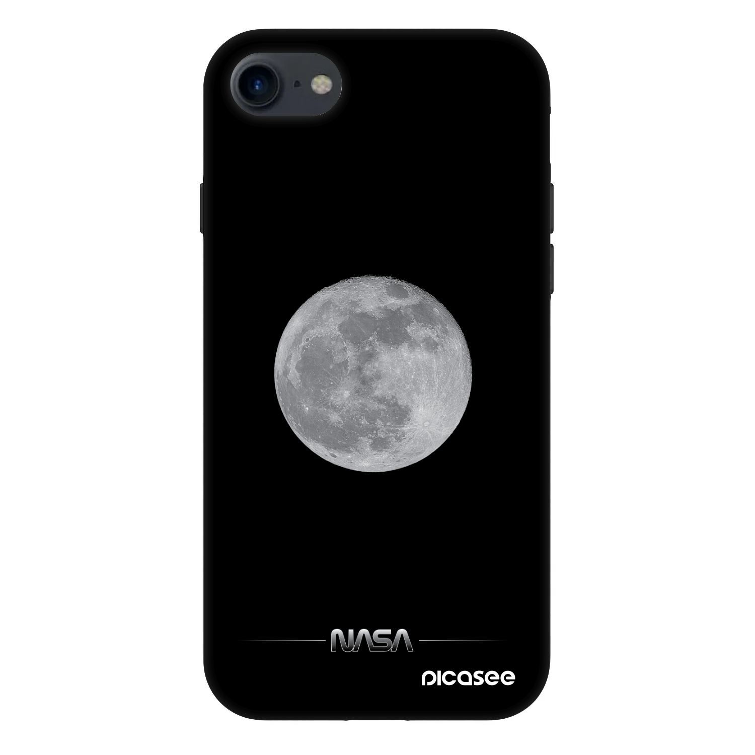 Picasee Fashion Case za Apple iPhone SE 2020 - Moon Minimal