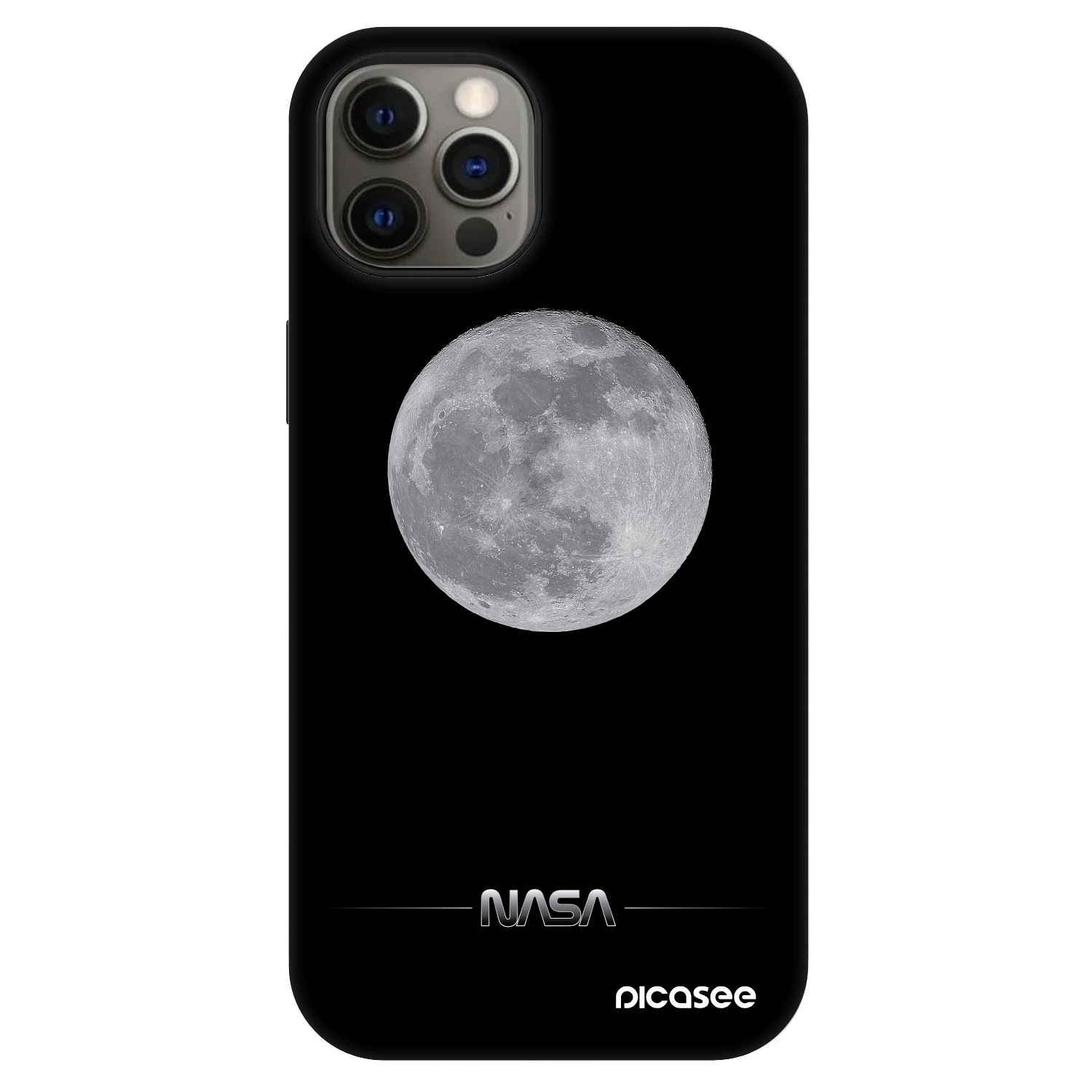 Picasee Fashion Case MagSafe za Apple iPhone 12 - Moon Minimal