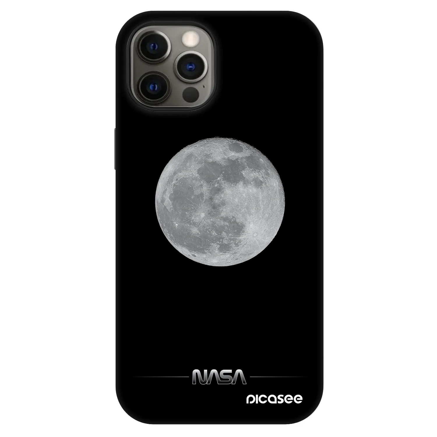 Picasee Fashion Case MagSafe za Apple iPhone 12 Pro - Moon Minimal
