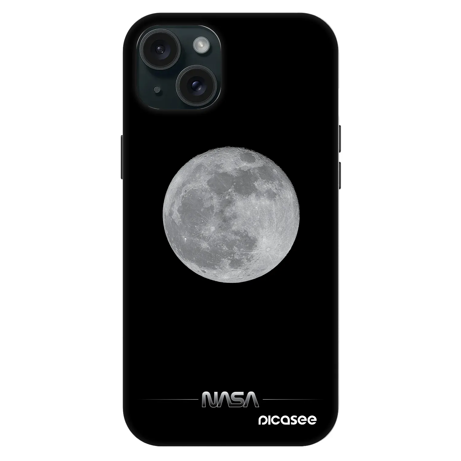 Picasee Fashion Case MagSafe za Apple iPhone 15 Plus - Moon Minimal