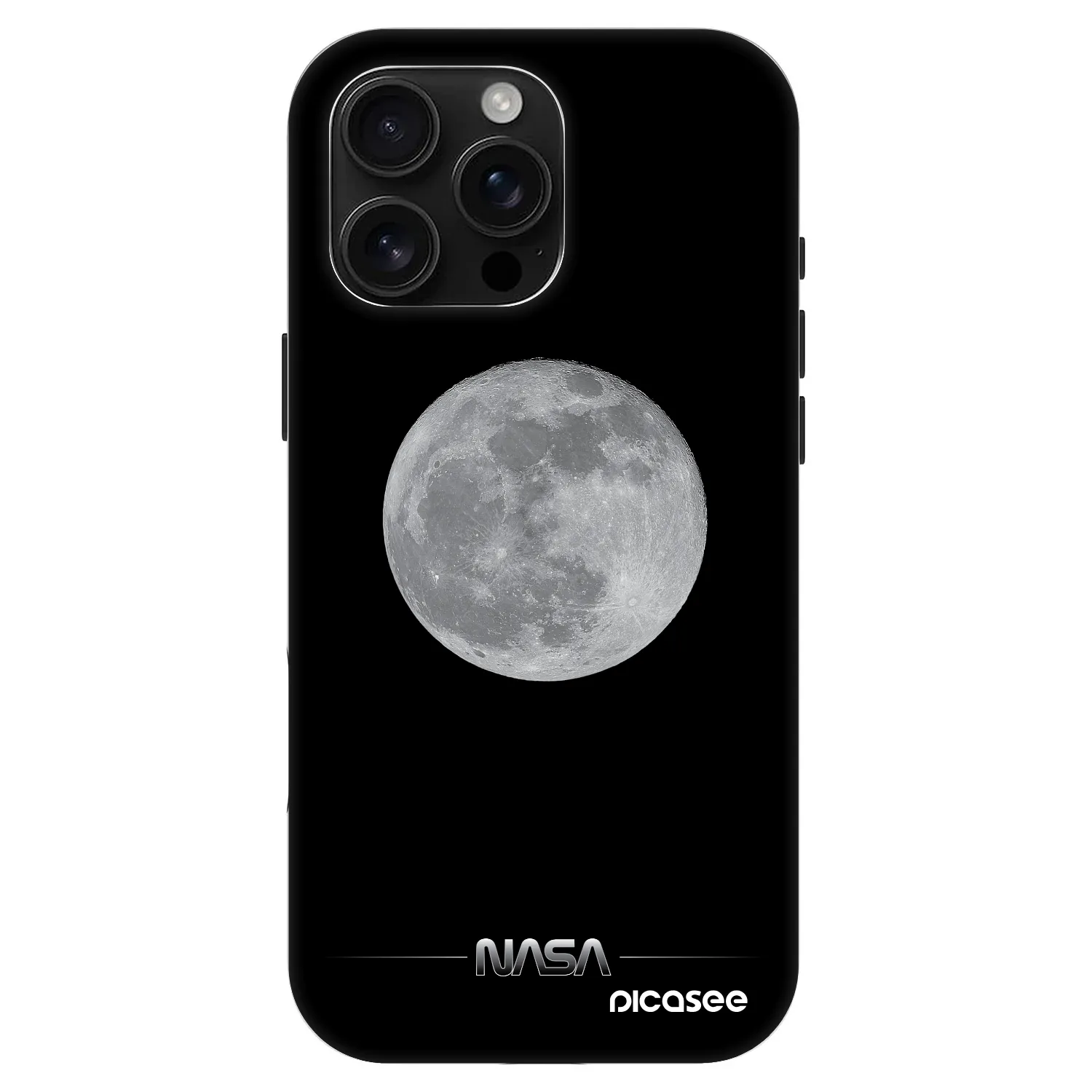 Picasee Fashion Case MagSafe za Apple iPhone 16 Pro Max - Moon Minimal