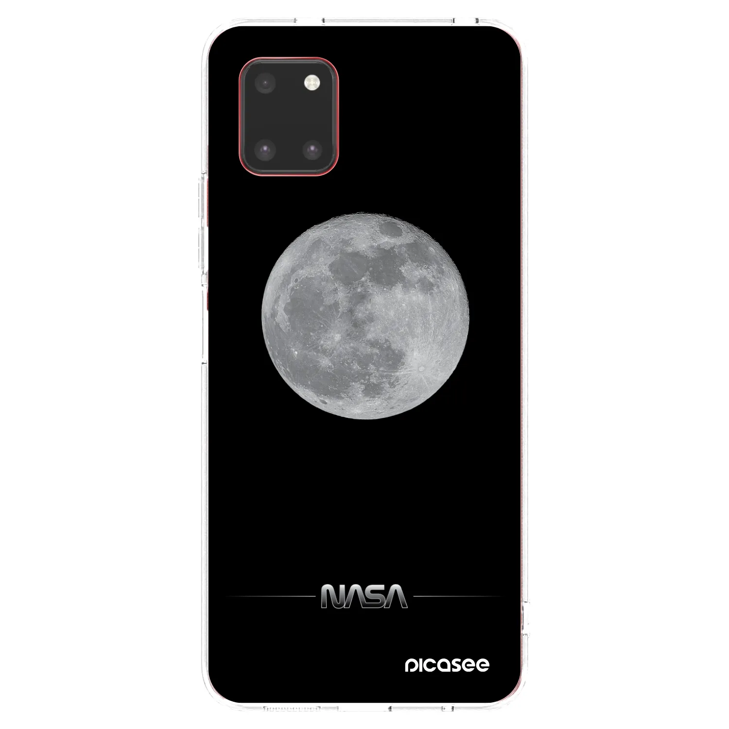 Picasee silikonska prozirna maskica za Samsung Galaxy Note 10 Lite N770F - Moon Minimal