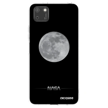 Picasee silikonska prozirna maskica za Huawei Y5P - Moon Minimal