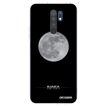 Picasee silikonska prozirna maskica za Xiaomi Redmi 9 - Moon Minimal