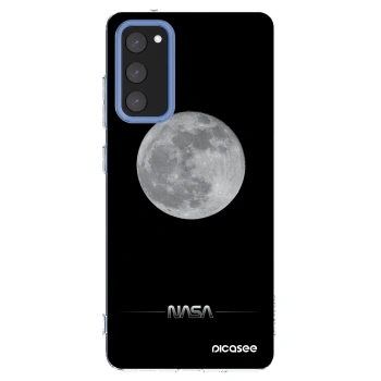 Picasee silikonska prozirna maskica za Samsung Galaxy S20 FE - Moon Minimal