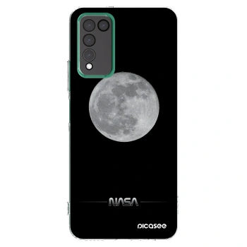 Picasee silikonska prozirna maskica za Honor 10X Lite - Moon Minimal