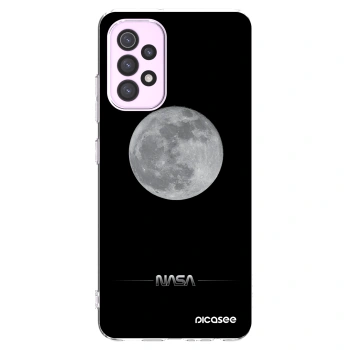 Picasee silikonska prozirna maskica za Samsung Galaxy A32 5G A326B - Moon Minimal