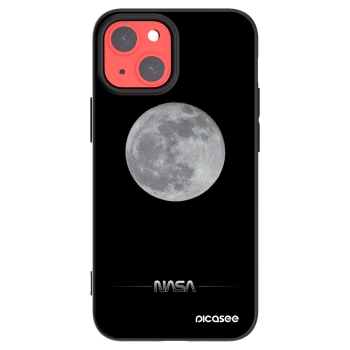 Picasee crna silikonska maskica za Apple iPhone 13 mini - Moon Minimal