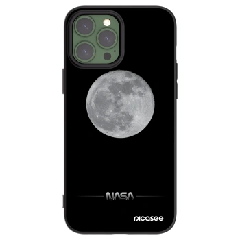 Picasee crna silikonska maskica za Apple iPhone 13 Pro Max - Moon Minimal