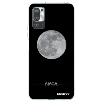 Picasee silikonska prozirna maskica za Xiaomi Redmi Note 10 5G - Moon Minimal