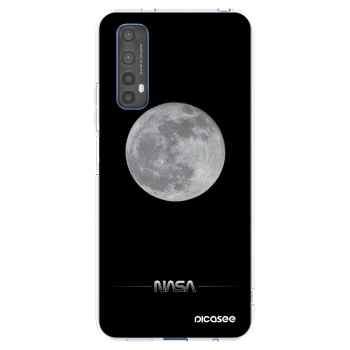 Picasee silikonska prozirna maskica za Realme 7 - Moon Minimal