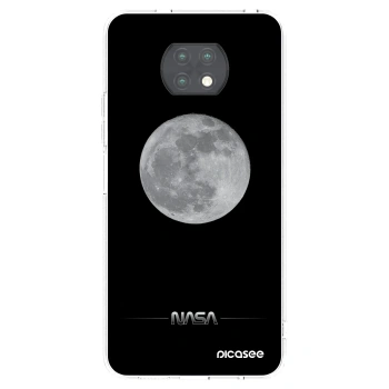 Picasee silikonska prozirna maskica za Xiaomi Redmi Note 9T - Moon Minimal