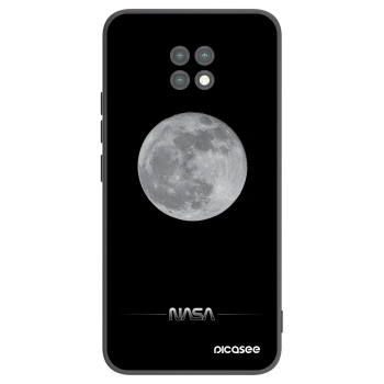 Picasee crna silikonska maskica za Xiaomi Redmi Note 9T - Moon Minimal