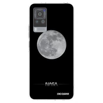 Picasee silikonska prozirna maskica za Vivo X60 Pro 5G - Moon Minimal