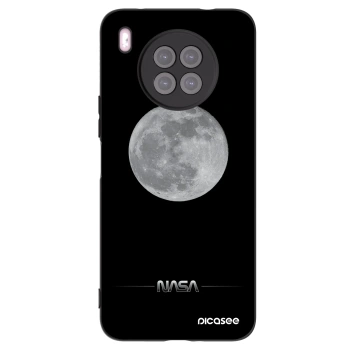 Picasee crna silikonska maskica za Huawei Nova 8i - Moon Minimal