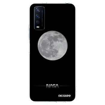 Picasee silikonska prozirna maskica za Vivo Y11s - Moon Minimal