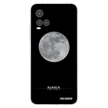 Picasee silikonska prozirna maskica za Vivo Y33s - Moon Minimal