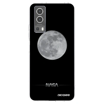Picasee silikonska prozirna maskica za Vivo Y72 5G - Moon Minimal