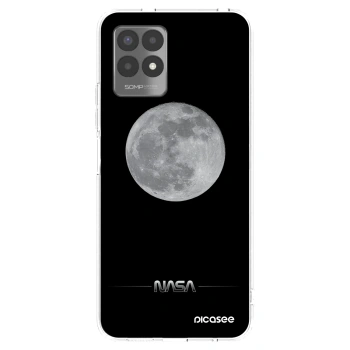 Picasee silikonska prozirna maskica za Realme 8i - Moon Minimal