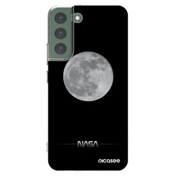 Picasee silikonska prozirna maskica za Samsung Galaxy S22+ 5G - Moon Minimal