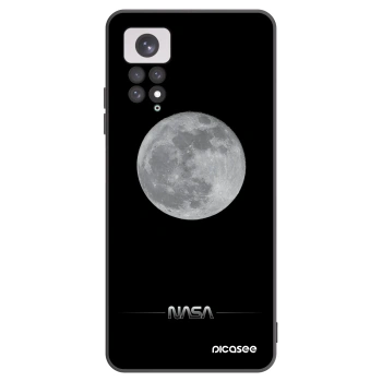 Picasee crna silikonska maskica za Xiaomi Redmi Note 11 - Moon Minimal