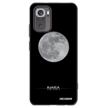 Picasee crna silikonska maskica za Xiaomi Redmi Note 11S 4G - Moon Minimal