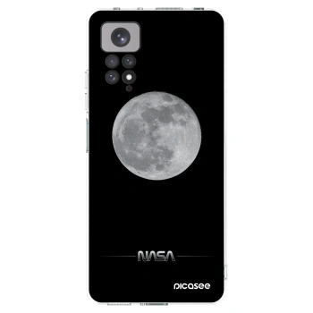Picasee silikonska prozirna maskica za Xiaomi Redmi Note 11S 4G - Moon Minimal