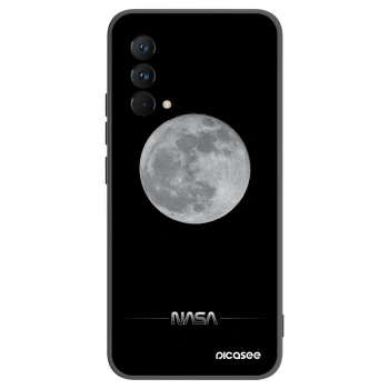 Picasee crna silikonska maskica za Realme GT Master Edition 5G - Moon Minimal