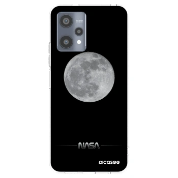 Picasee silikonska prozirna maskica za Realme 9 Pro 5G - Moon Minimal
