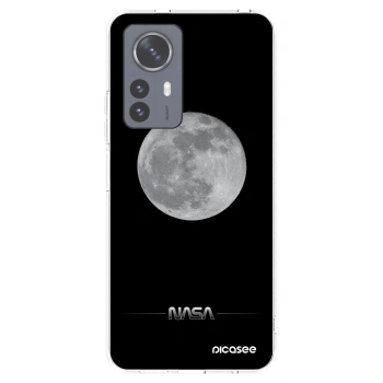 Picasee silikonska prozirna maskica za Xiaomi 12 Pro - Moon Minimal