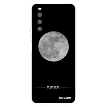 Picasee silikonska prozirna maskica za Sony Xperia 10 IV 5G - Moon Minimal
