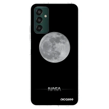 Picasee silikonska prozirna maskica za Samsung Galaxy M13 M135F - Moon Minimal