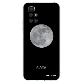 Picasee silikonska prozirna maskica za Xiaomi Redmi 10 (2022) - Moon Minimal